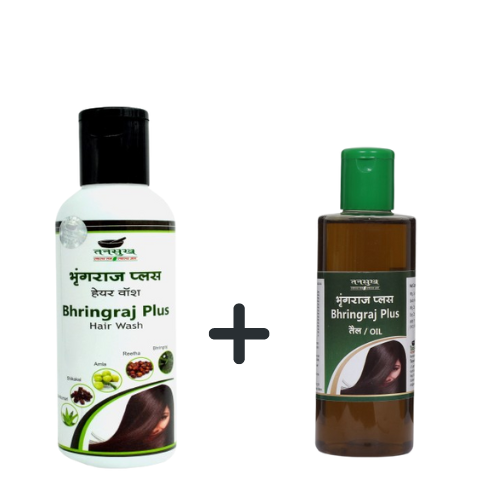 Tansukh Bhringraj Tail + Bhringraj Shampoo ( Hair Care ) COMBO PACK