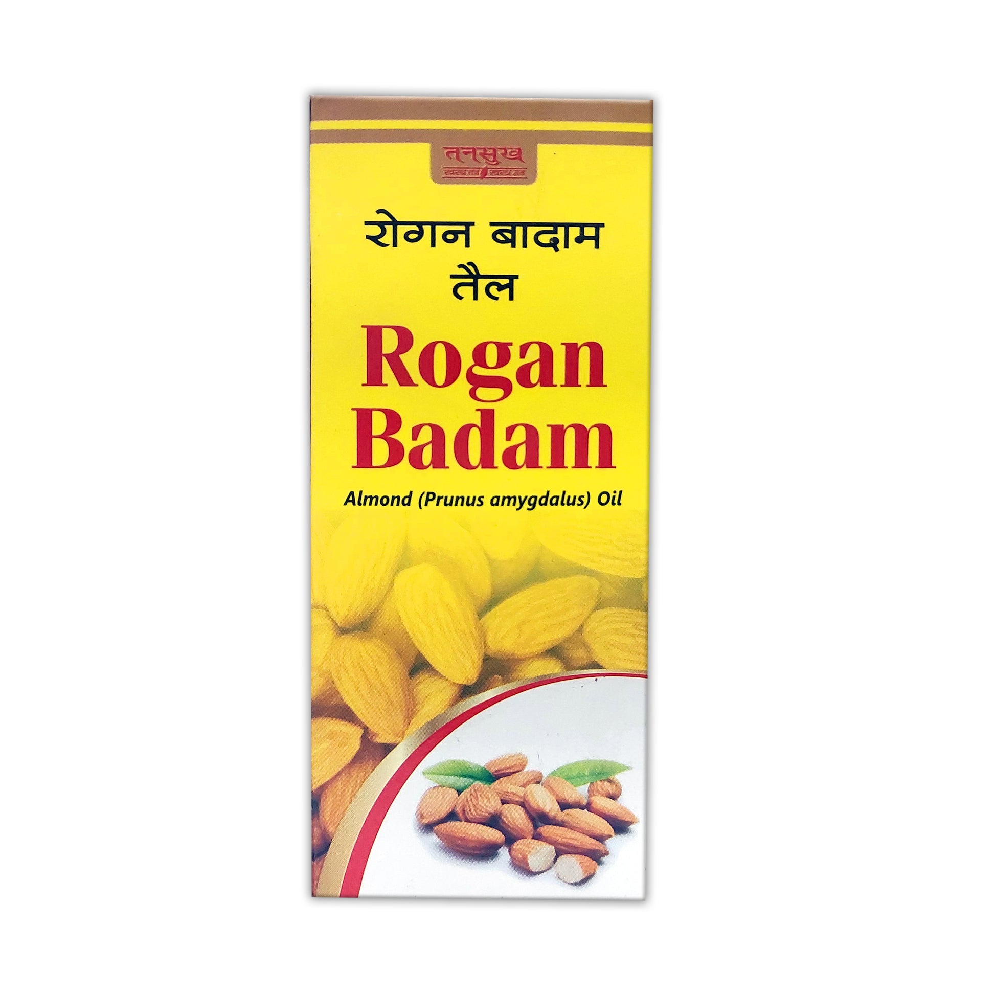 Tansukh Rogan Badam Almond Oil for Skin Heart Hair fall Skin Nourishment,Body Massage Oil, Hair Oil, Repair skin