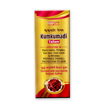 Kumkumadi Tailam (Oil) with Kasmiri Saffron