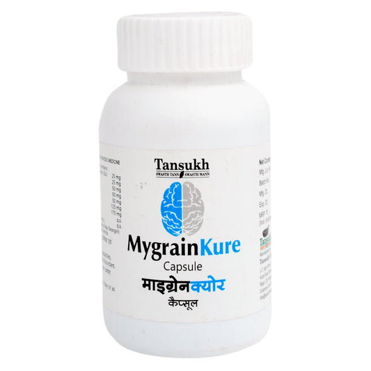tansukh migraine mygrainkue capsule for headache and my grain  ayurvedic medicine for migraine
