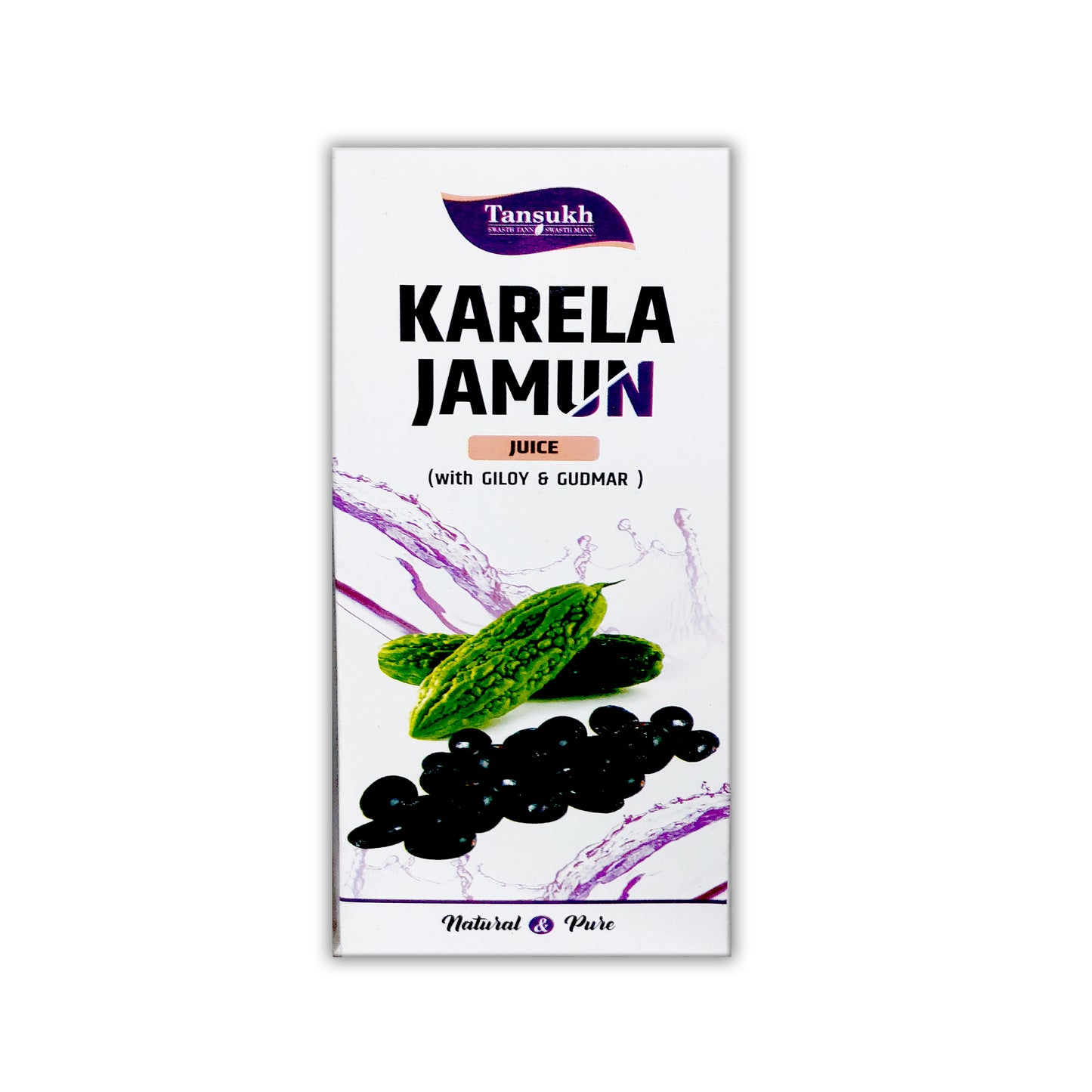 Tansukh Karela Jamun Juice Ayurvedic Medicine for Diabetes Urine Control Medicine